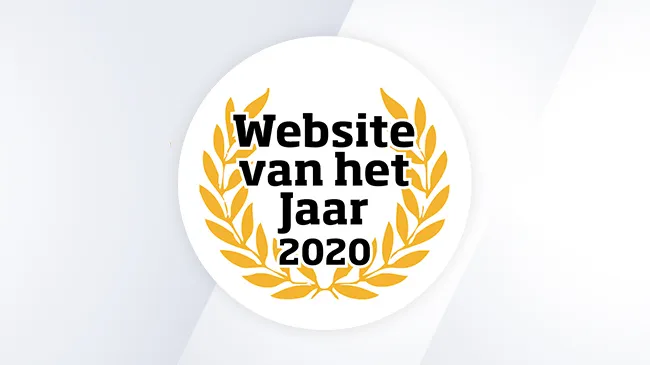 website van het jaar 2020