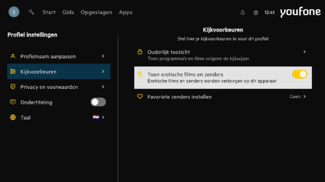 ouderlijk toezicht instellen