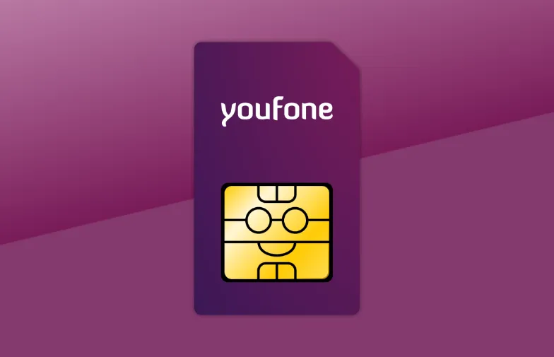 simkaart van youfone